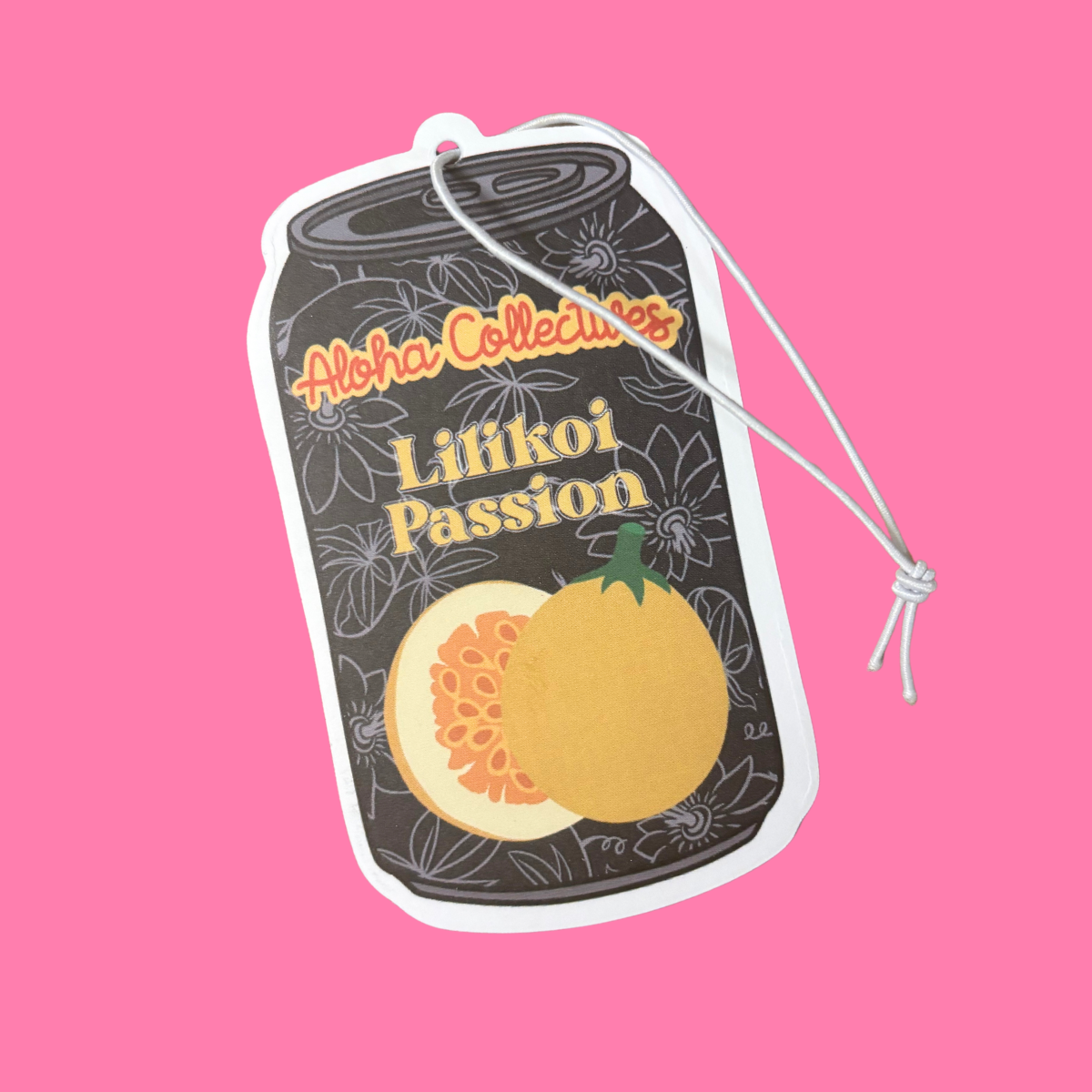 Tropical juice can, air freshener