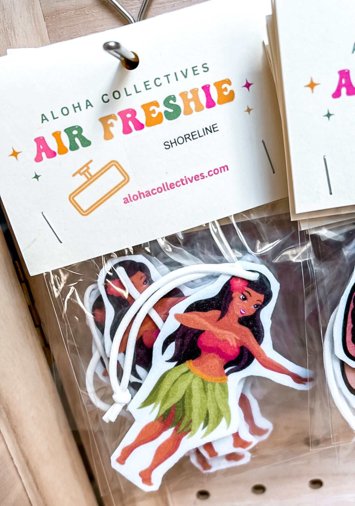 Hula girl, air freshener