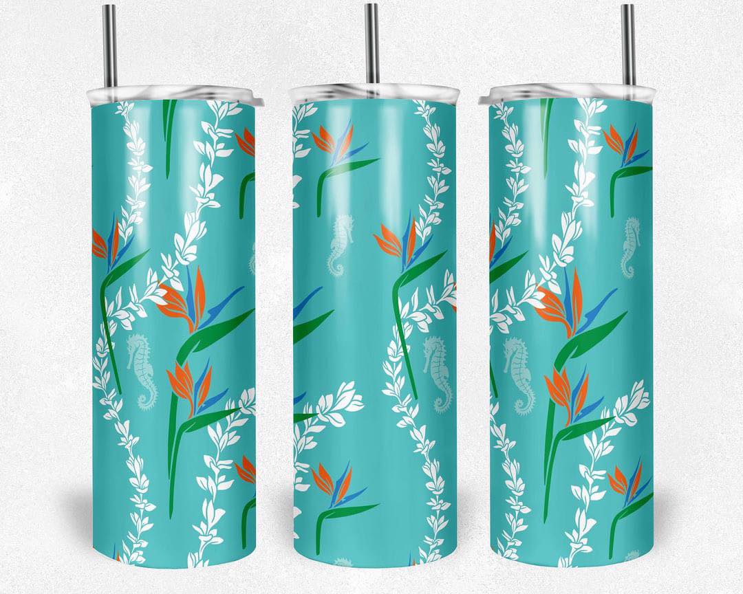 Birds Of Paradise Tumbler, 20oz