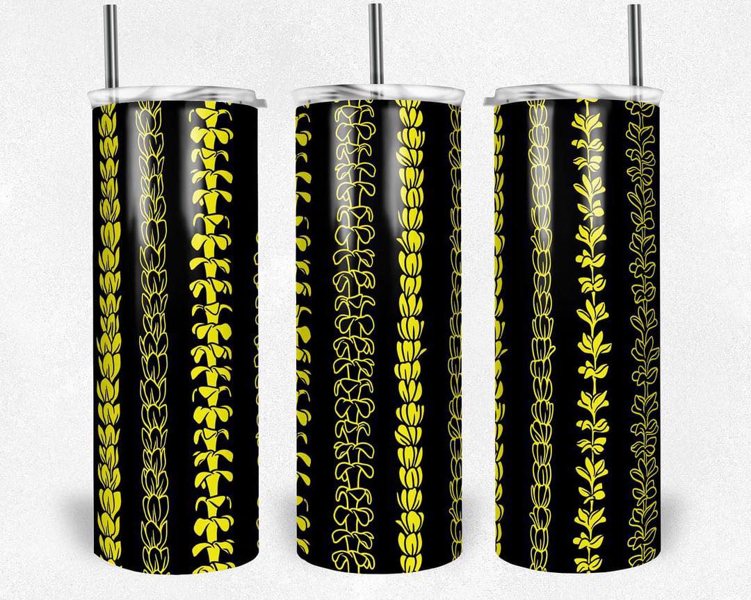 Midnight Lei Tumbler, 20oz