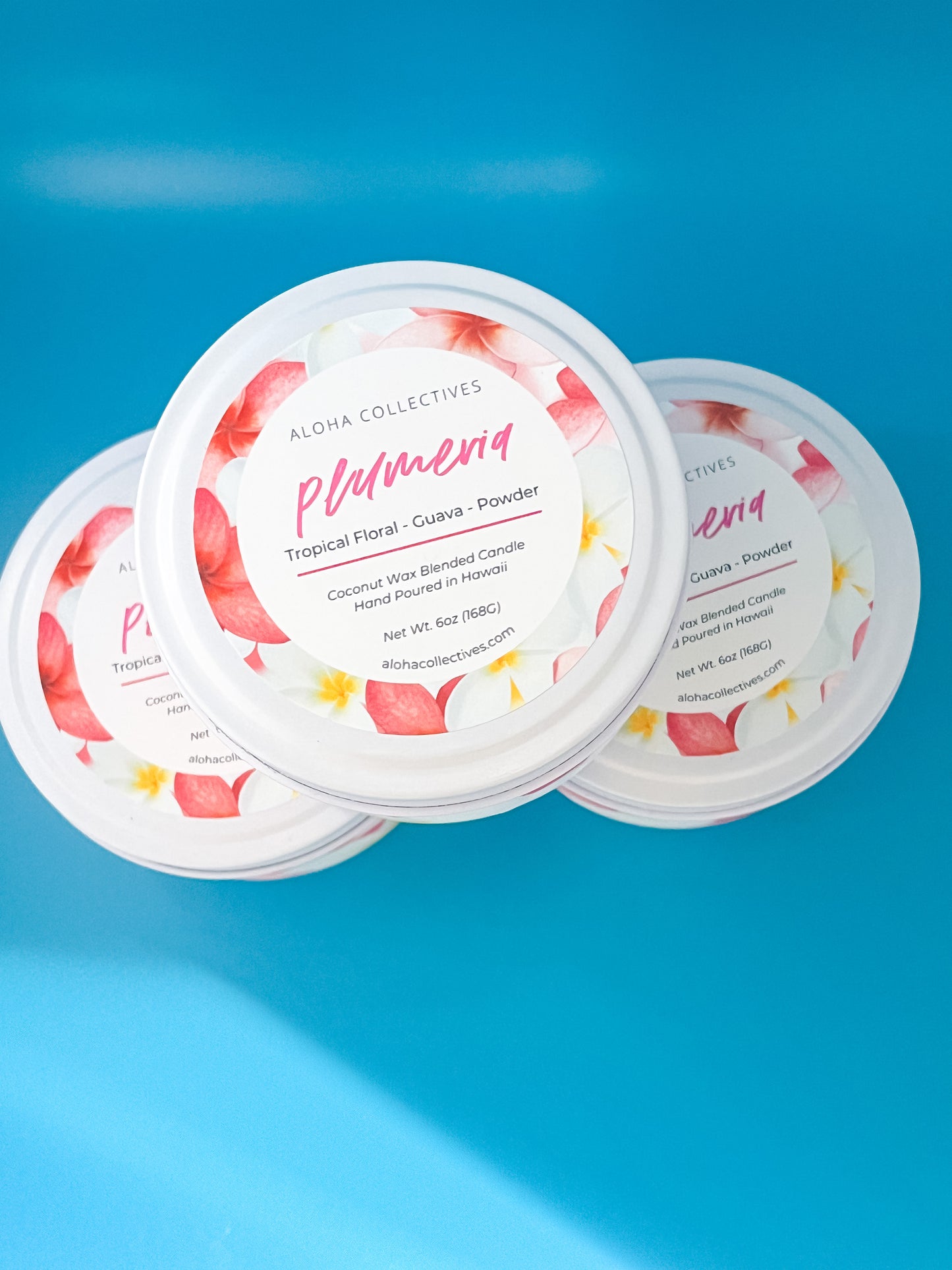 Wild Plumeria Candle, 6oz