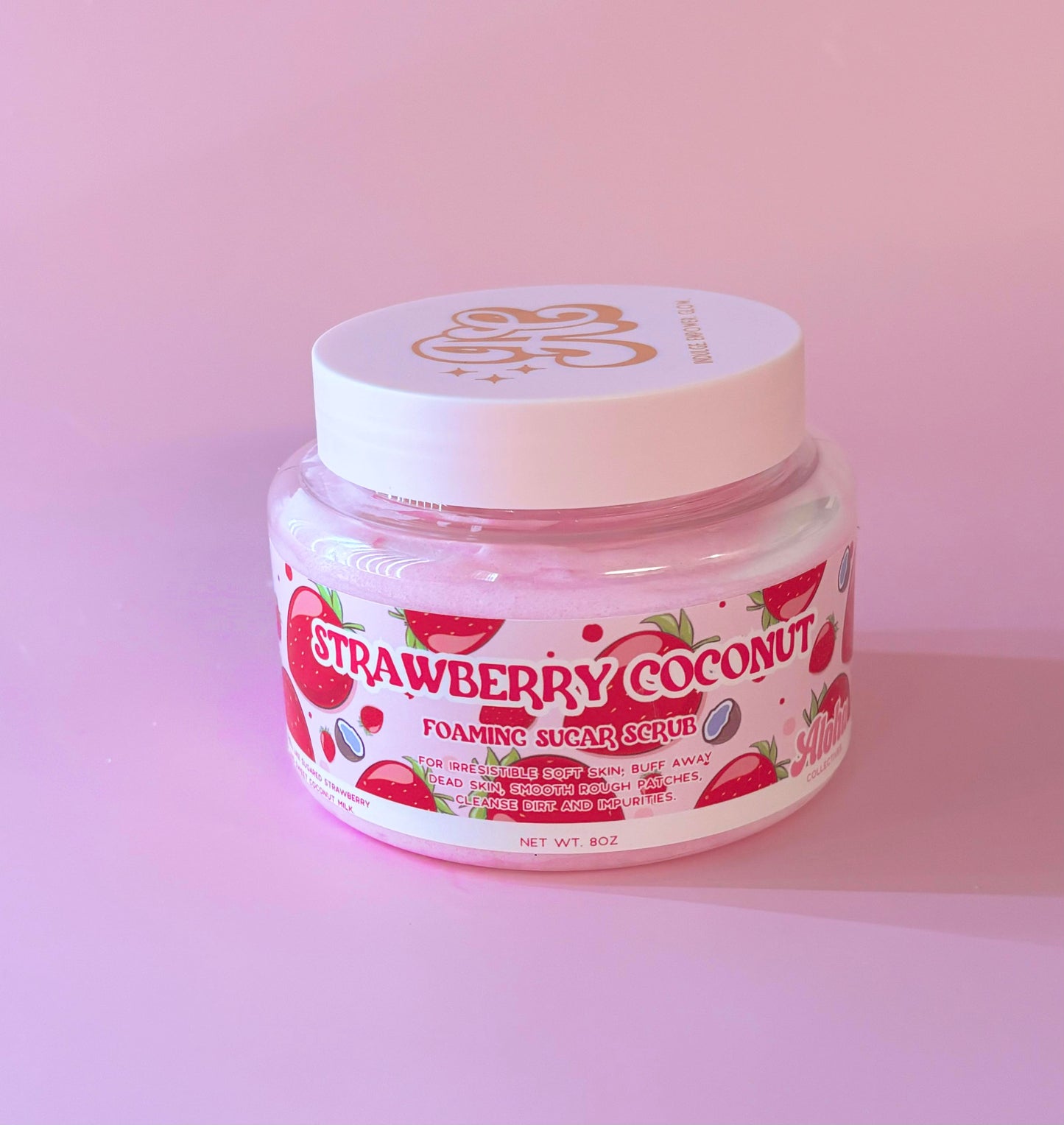 Strawberry Coconut, Sugar Scrub
