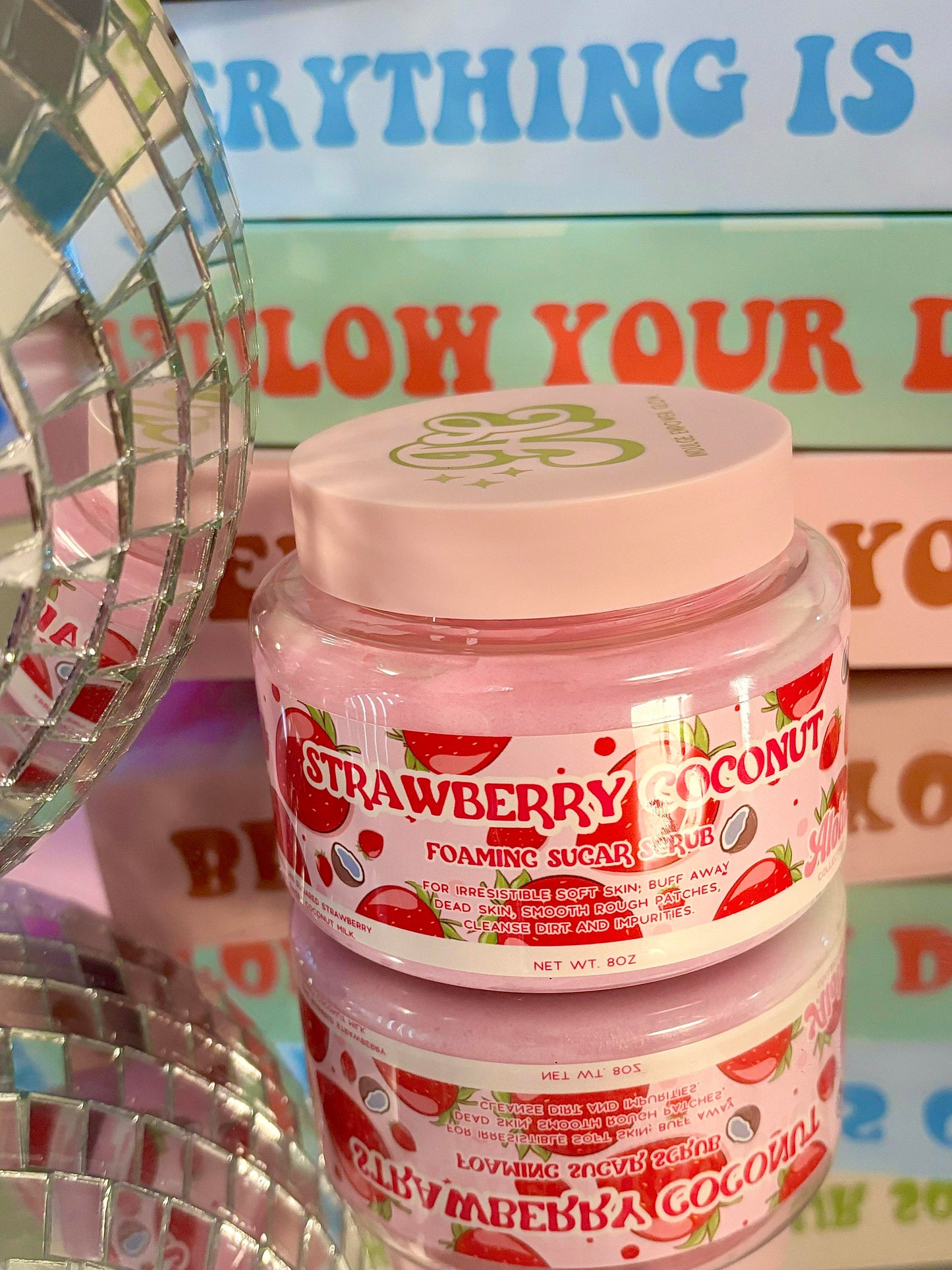 Strawberry Coconut, Sugar Scrub