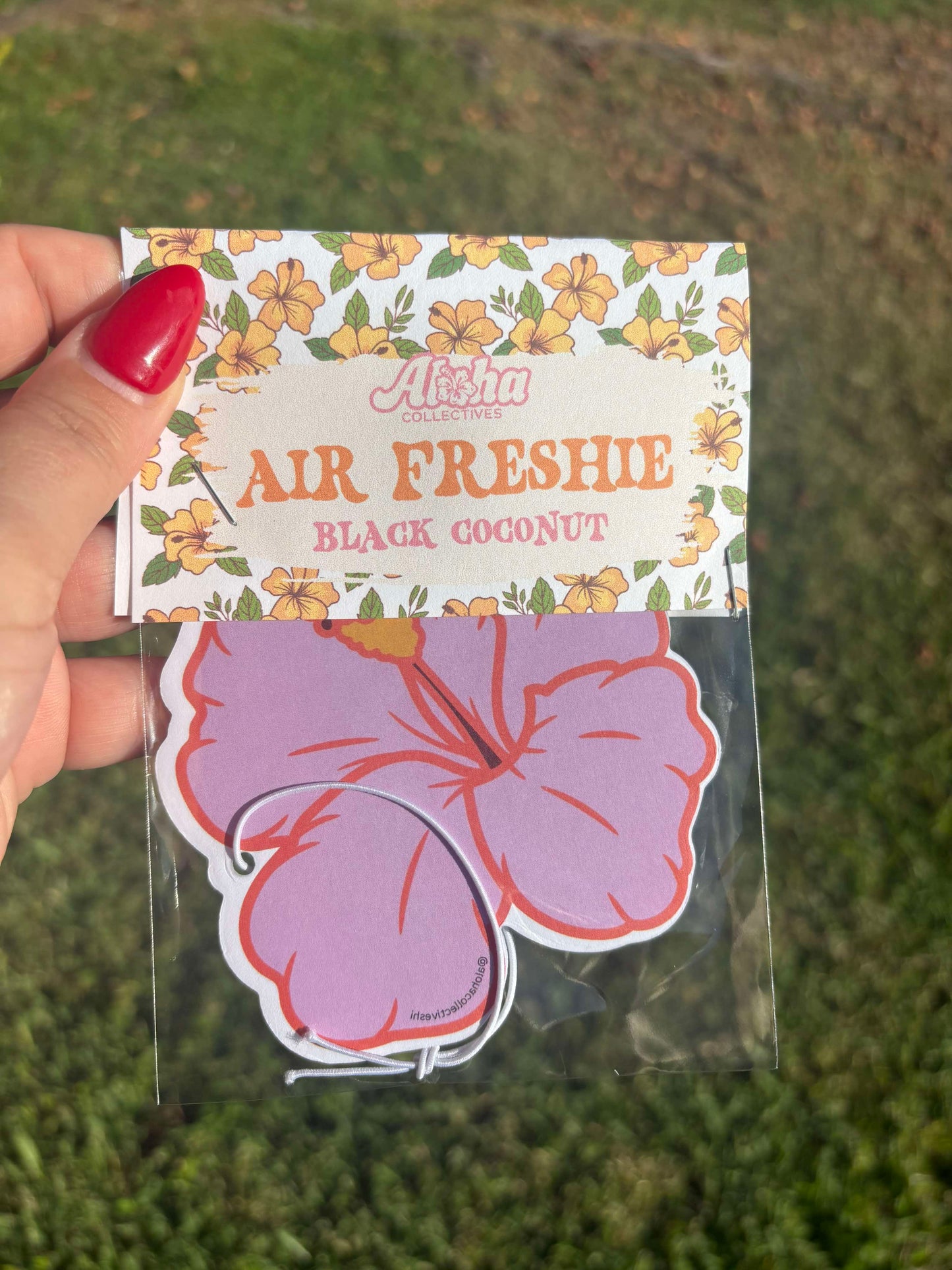 Hibiscus, air freshener (pink)